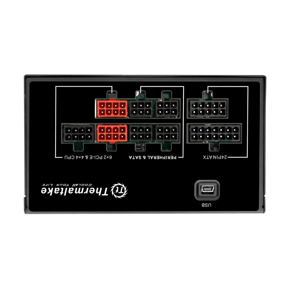 Thermaltake Toughpower DPS G RGB - Fuente de alimentación 650W, Color Negro