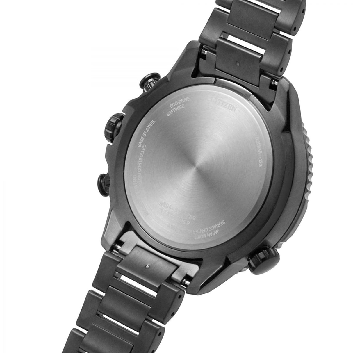 Citizen Reloj Cronógrafo para Hombres de Cuarzo japonés con Correa en Acero Inoxidable AT8227-56X