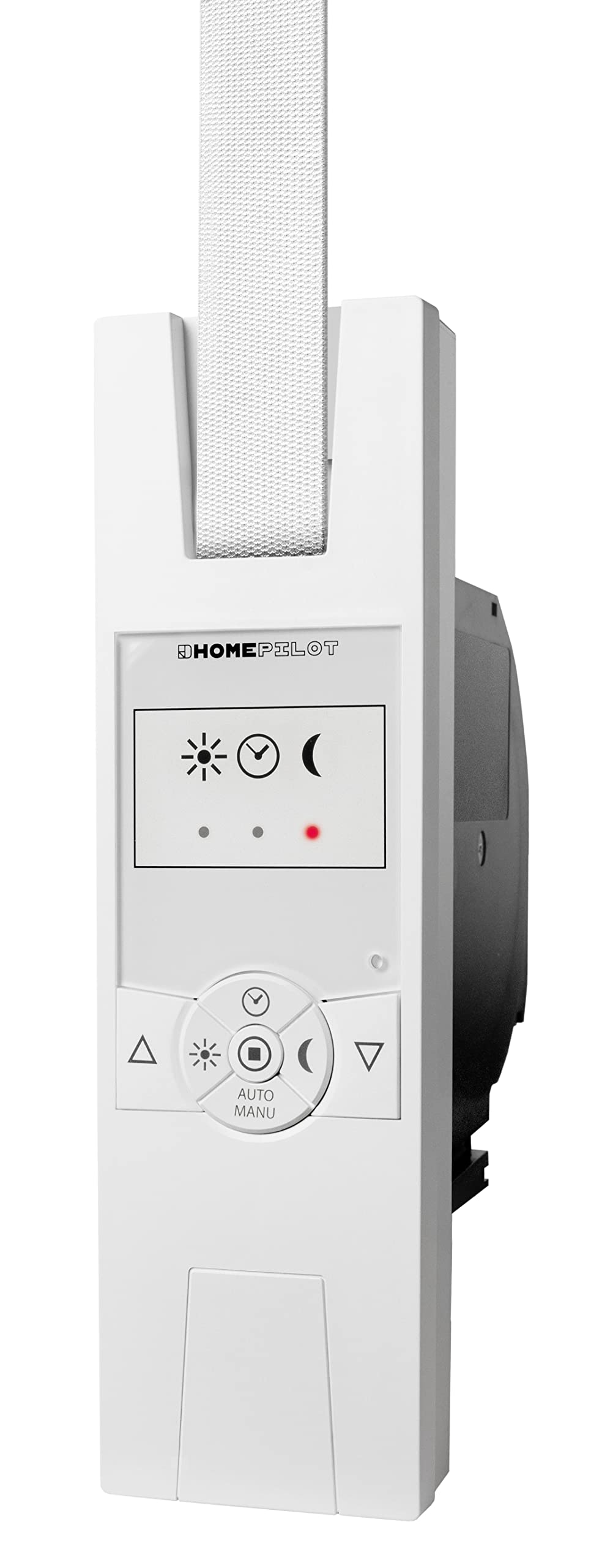 HOMEPILOT - Enrollador cinta RolloTron Classic | Control cómodo persianas. Accesorio persianas Smart Home - ¡instalación posterior! Capacidad carga: 45 kg