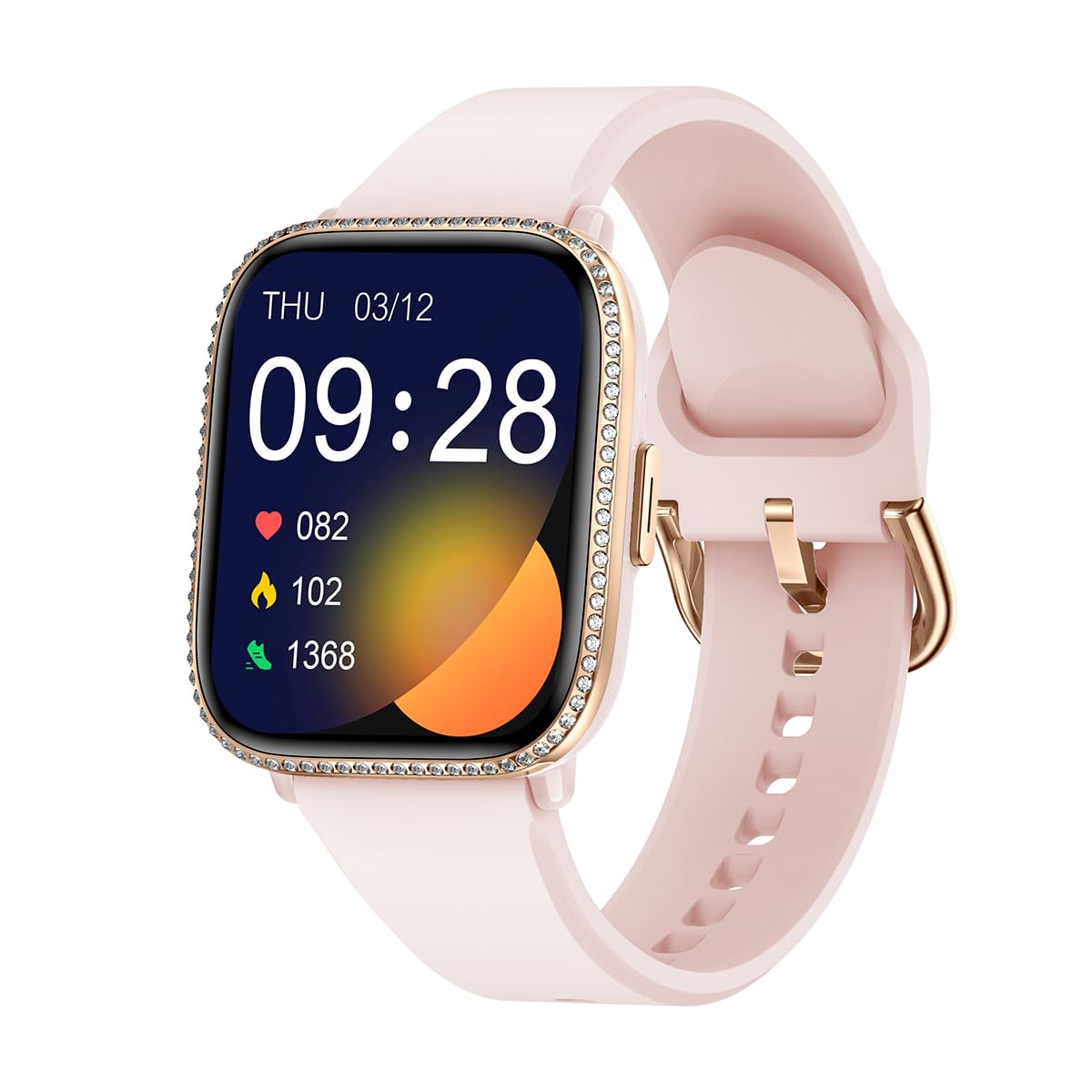 Smarty 2.0 Mujer Digital Automático Reloj con Correa de Silicona SW091C