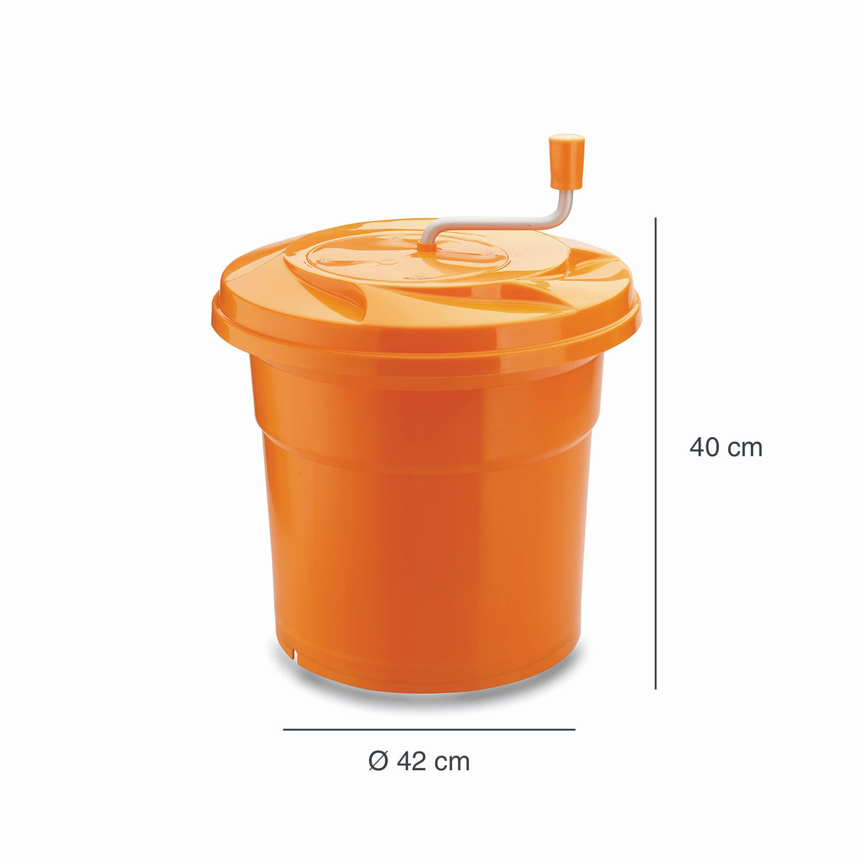 LACOR - 61425 - Centrifugadora Manual 25 litros - Naranja