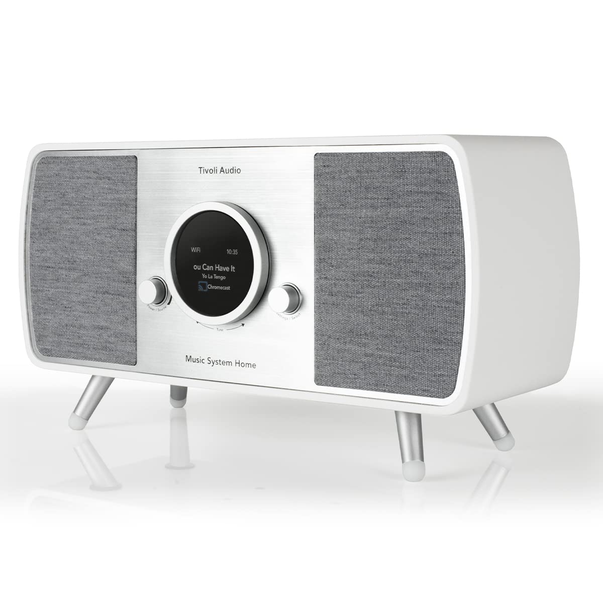 Tivoli Audio Music System Home Gen 2 Dab+ / FM/WiFi/Bluetooth Sistema Todo en uno (Blanco/Gris)