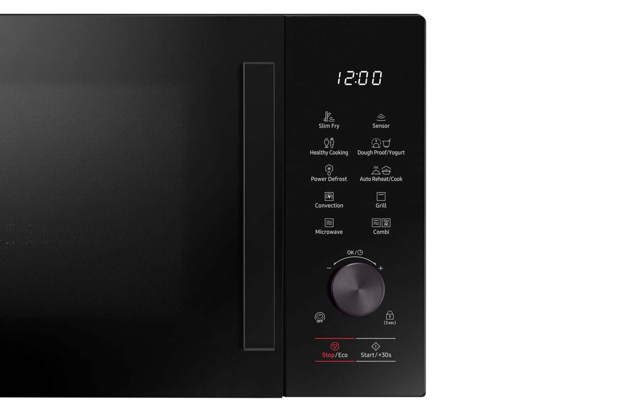 SAMSUNG MC28A5137CK/E1 - Microondas con Convección 28L 900W Negro - Sensor Cook