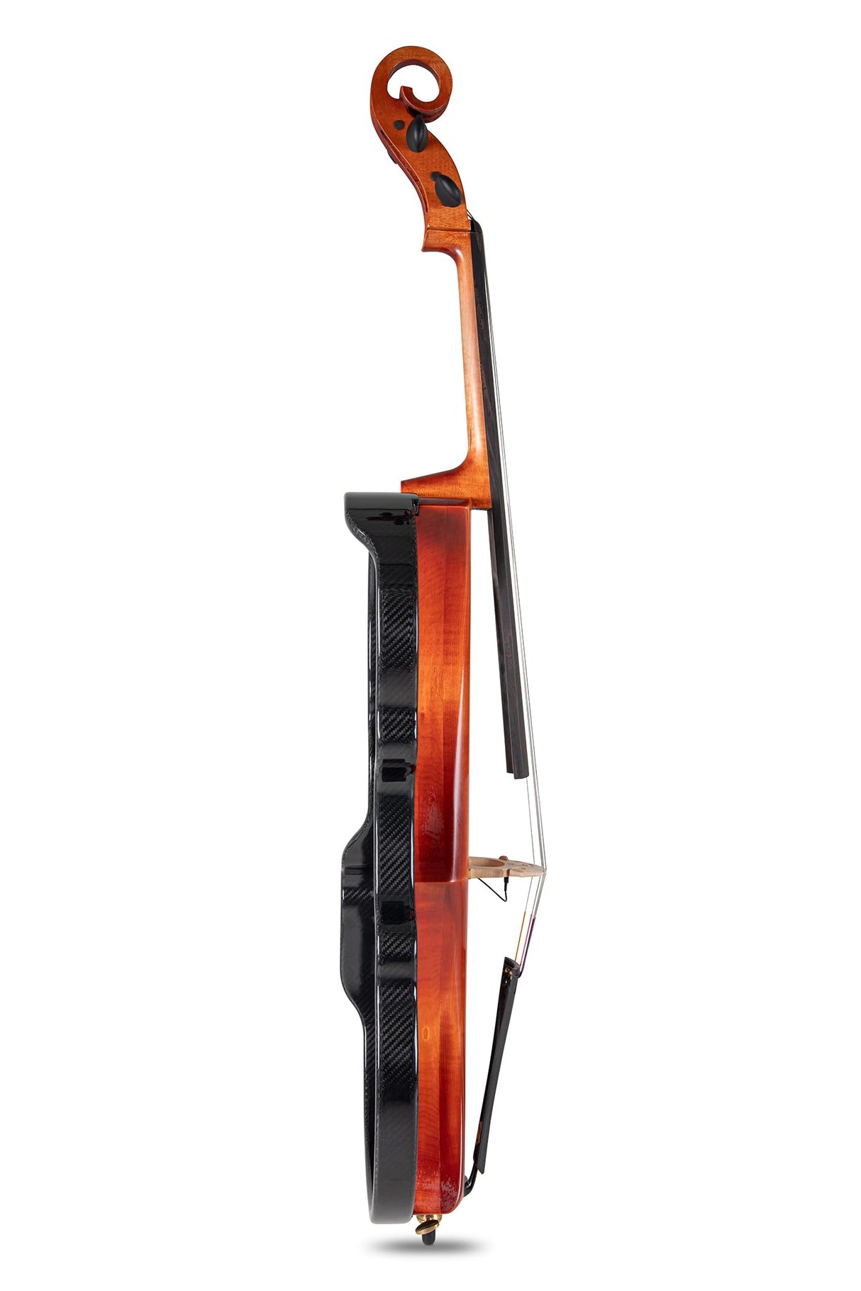 GEWA E-Cello, violonchelo electrónico, Novita 3.0 rojo-marrón 4/4 Made in Germany