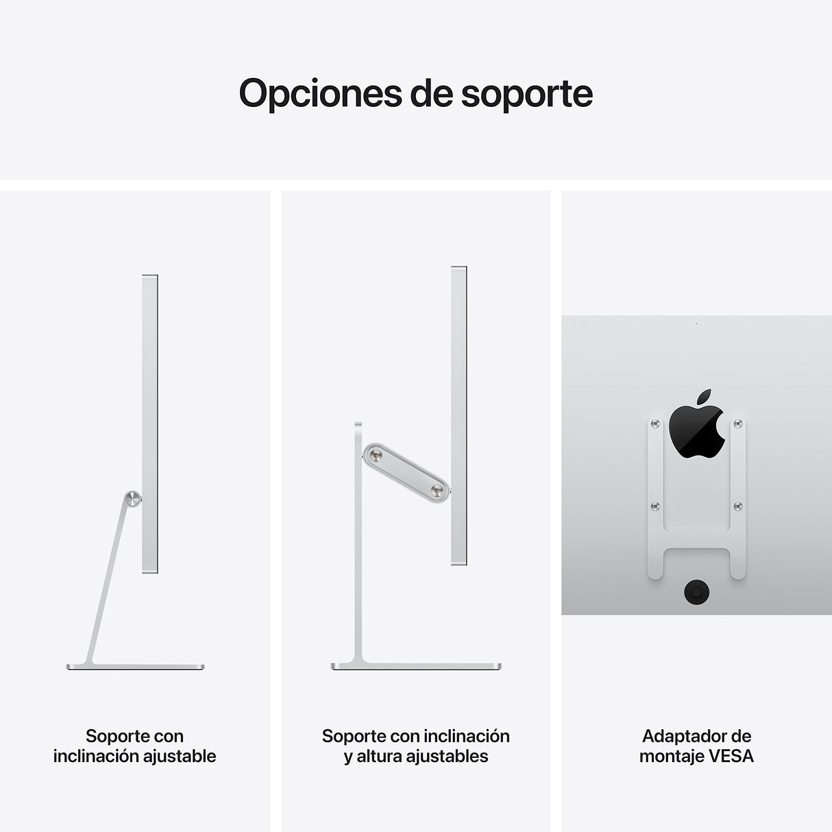 Apple Studio Display - Vidrio estándar - Soporte con inclinación Ajustable (2025)