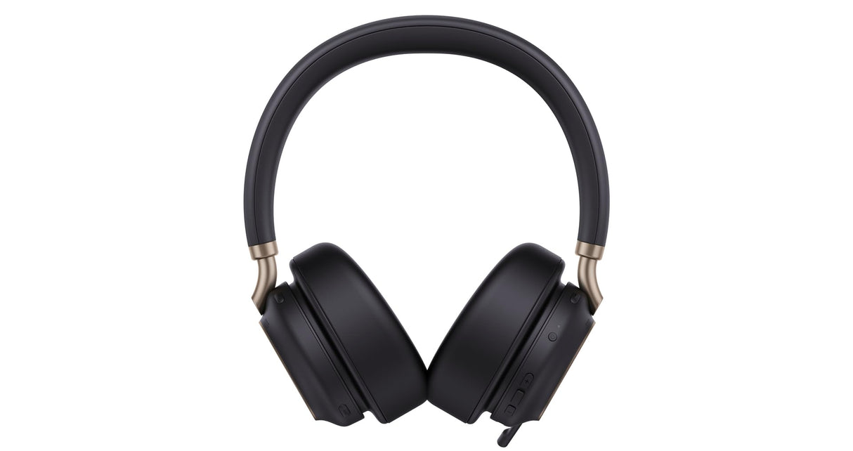 Yealink Auriculares BH 76 Plus con Soporte de Carga UC Black USB-C/A