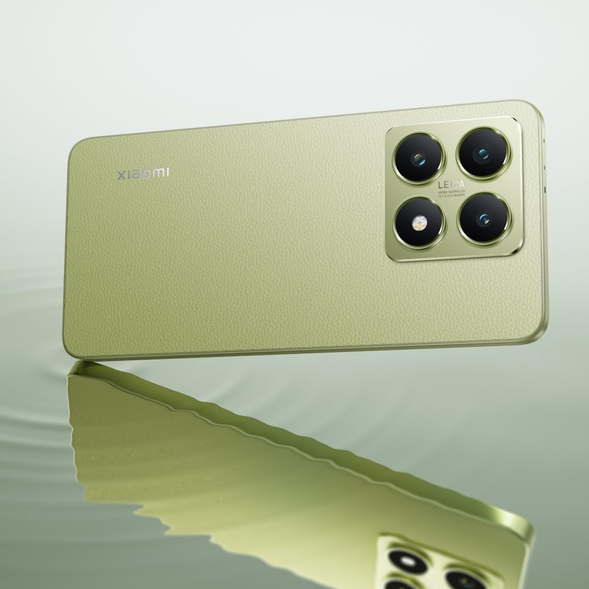 Xiaomi 14T – Smartphone de 12+256GB, Lentes Leica Summilux, MediaTek Dimensity 8300 Ultra, Pantalla AMOLED de 6,67'' 144Hz, HyperCharge 67W, Verde limón (Versión ES)