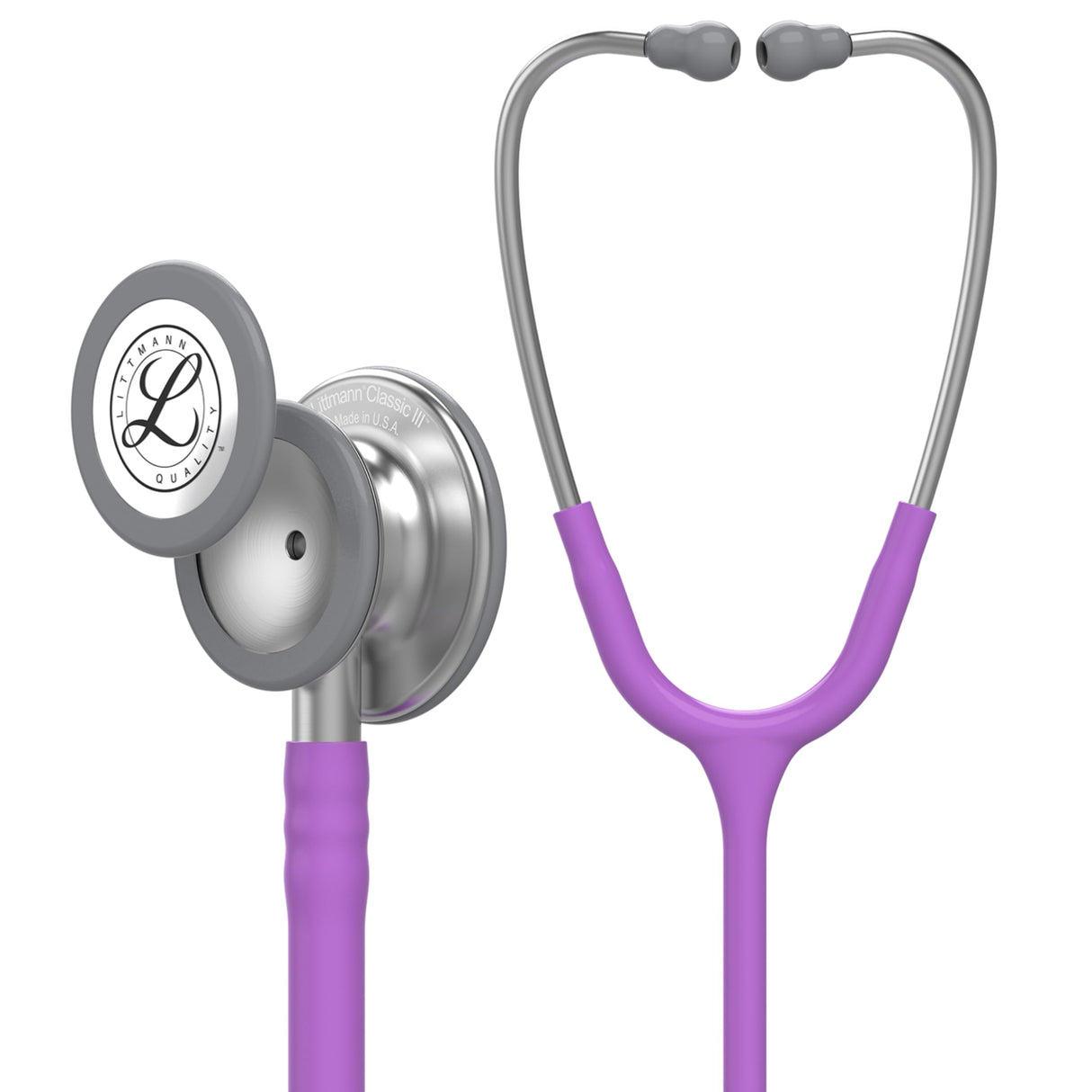 Littmann Classic III - Fonendoscopio, de acero inoxidable, 69 cm, color lavanda