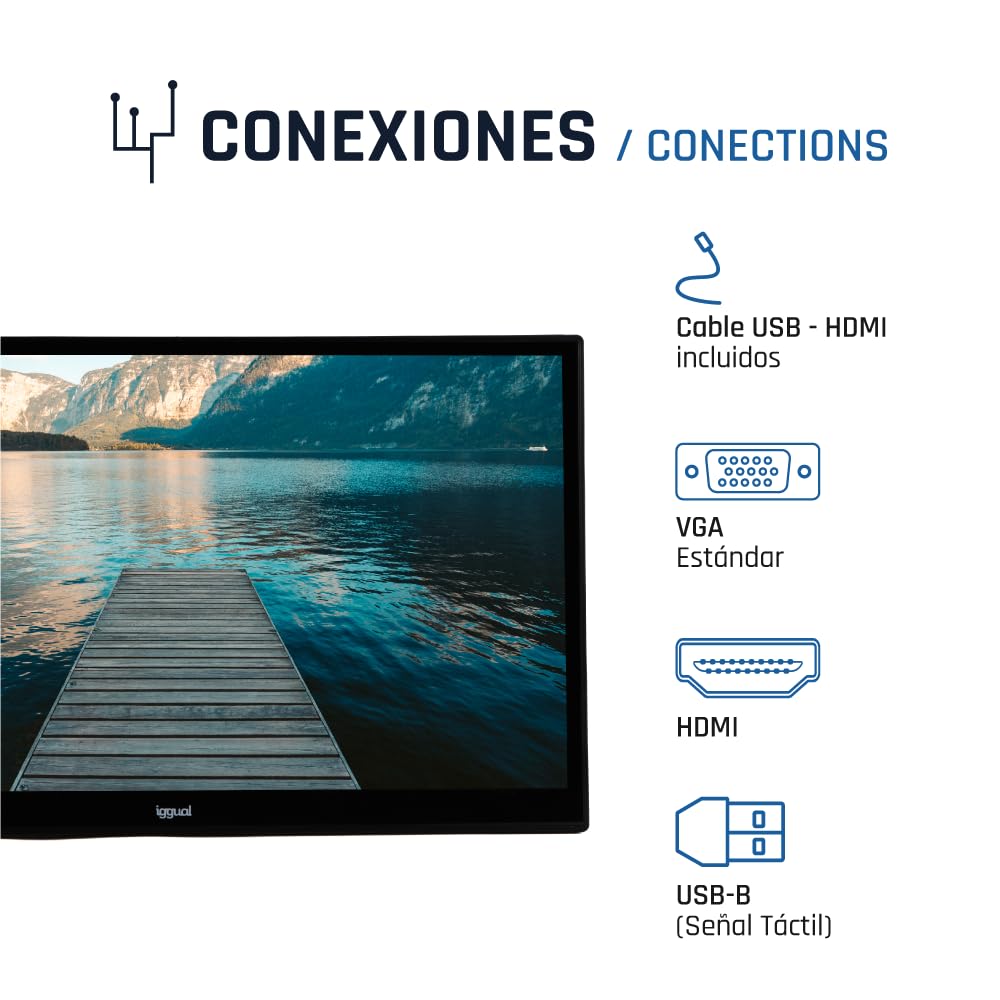 iggual Monitor MTL270HS 27" LED IPS 75 Hz