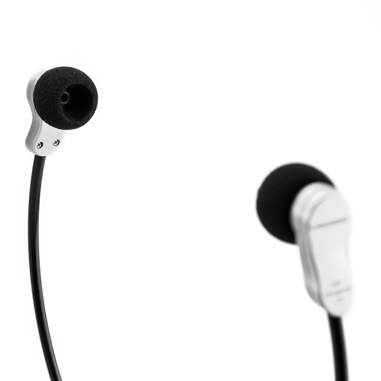 GRUNDIG Swingphone 568 Negro, Plata Intraaural bajo Le Menton Casco - Cascos (Intraaural, bajo El Mentón, con Hilo, 95 DB, 2,4 m, Negro, Plata)