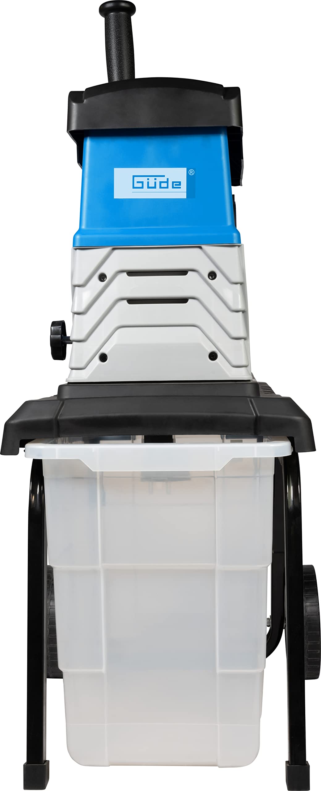 Güde 94375 GH 2800 Super Silent - Trituradora de jardín (2800 W, motor de inducción, caja de 55 L, grosor máximo de rama, silencioso)