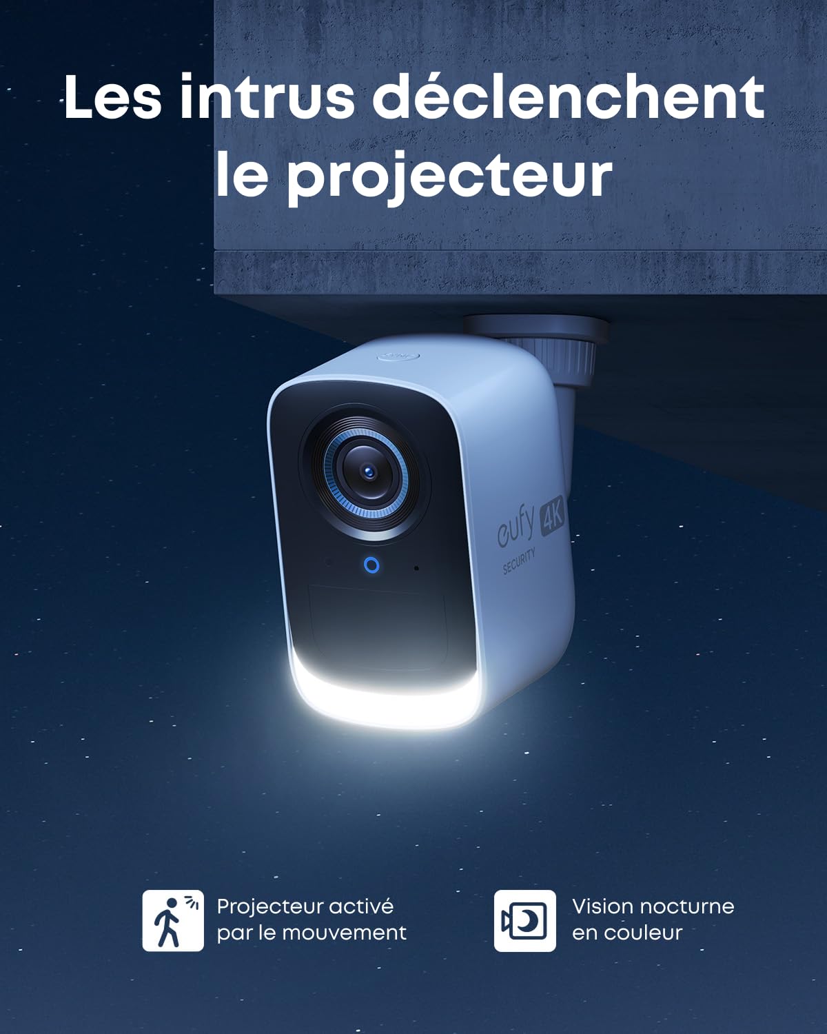eufy Security eufyCam S300(eufyCam 3C) Camara vigilancia WiFi Exterior, Camara de vigilancia Exterior,180 días de duración de la batería, 4K resolución, sin cuotas mensuales, Conjunto de Dos cámaras