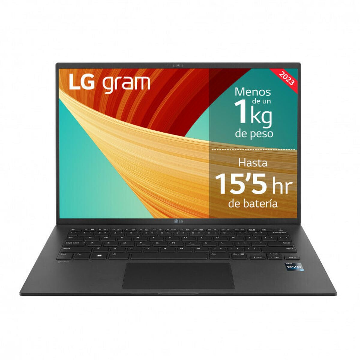 LG Laptop gram 15 (2023) 15Z90R-G.AP75B 15,5" Intel Core i7-1355U 16 GB RAM 32 GB RAM 512 GB SSD QWERTY Español