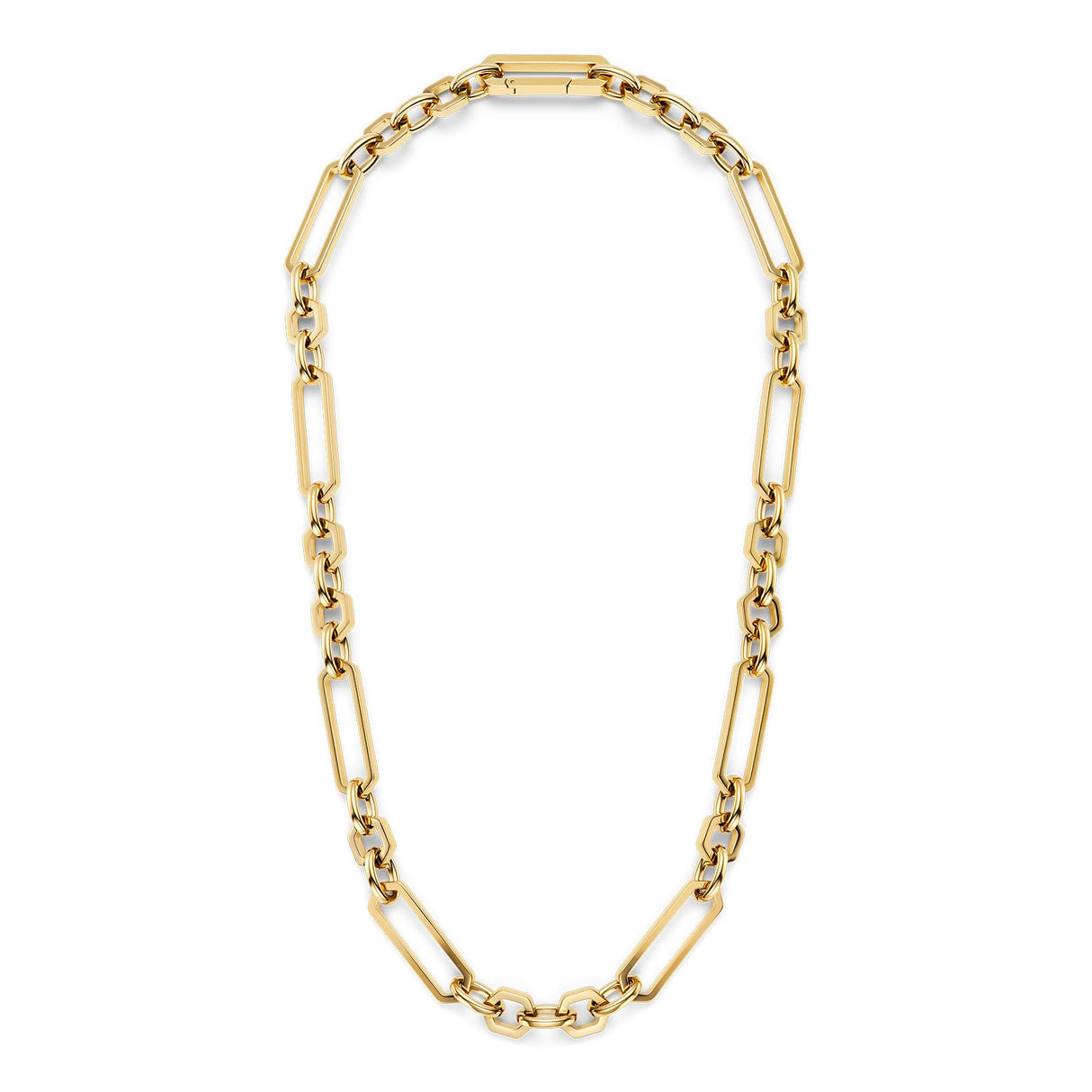 Olivia Burton Collar de Eslabones para Mujer Colección HEX LINK en Oro Amarillo - 24100369