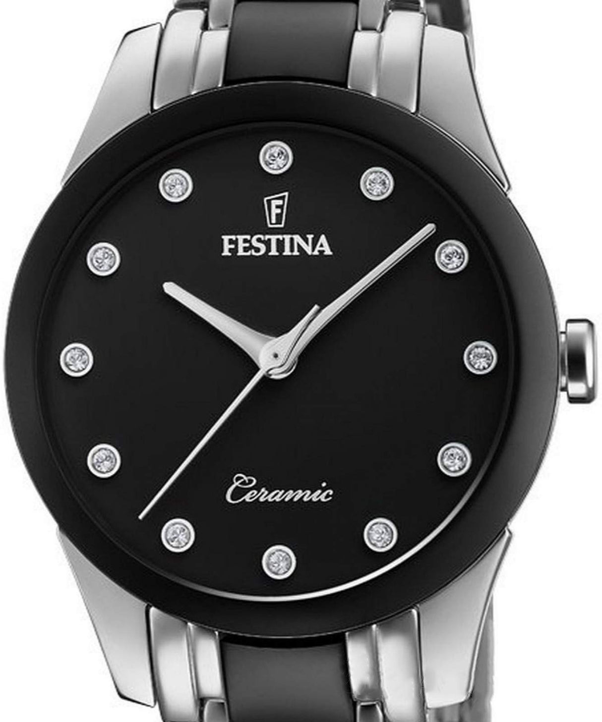 Festina Reloj Analógico para Mujeres de Cuarzo con Correa en Acero Inoxidable F20499/3