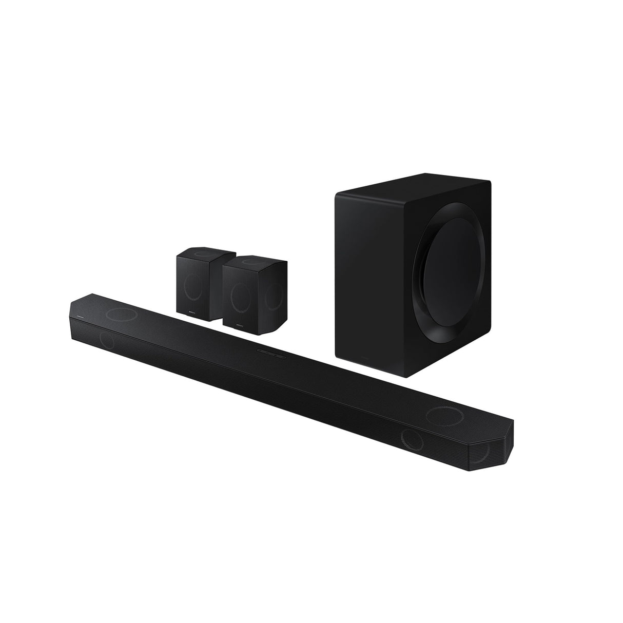 SAMSUNG Barra de Sonido HW-Q990D/ZF 2024 - Dolby Atmos inalámbrico, Q-Symphony,11.1.4 Canales, SpaceFit Sound Pro y Compatible con asistentes de Voz