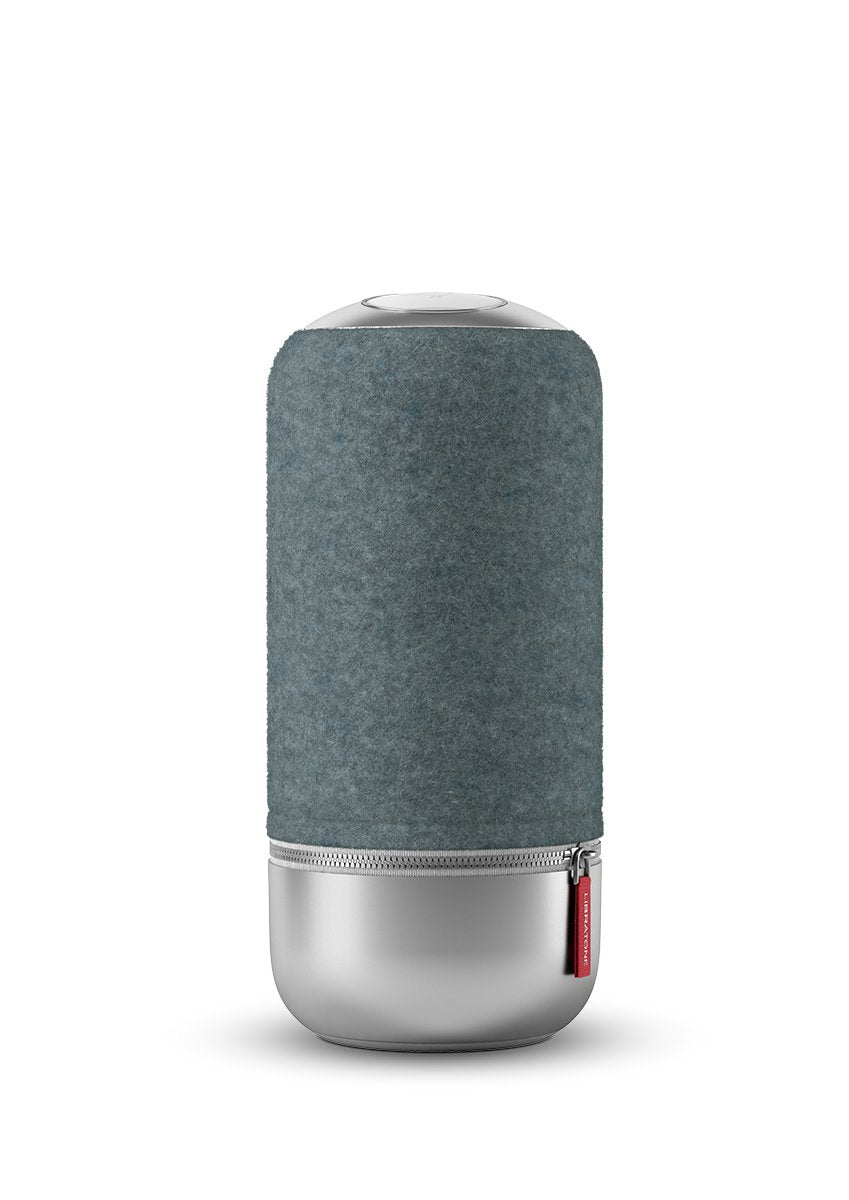 Libratone Zipp Mini Edición Copenhagen - Altavoz inalámbrico con Bluetooth (Multiroom, SoundSpaces, AirPlay, Bluetooth, DLNA, WiFi), Stahl Azul