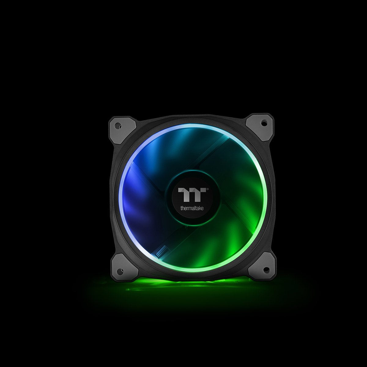 Thermaltake Riing Plus - Ventilador de PC, RGB LED, 14 x 2,5 x 14 cm