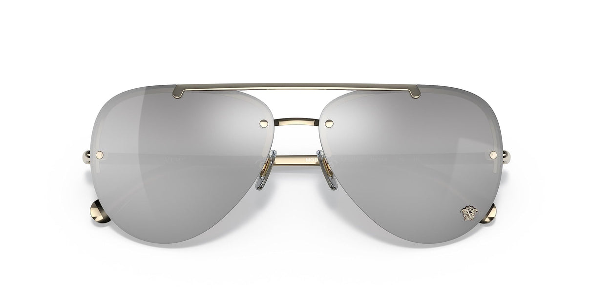 Versace 0VE2231 60 12526G Gafas de Sol, Unisex-Adult, Multicolor (Multicolor), Talla Única