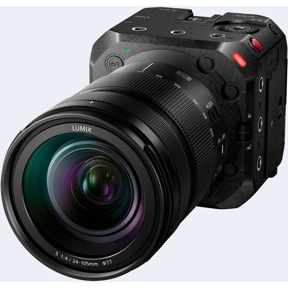 Panasonic Lumix DC-BS1HE Cámara Box (Montura L, Sensor de Formato Completo de 24 MP, transmisión en Vivo, producción de películas, utilizable con Drones) Negro