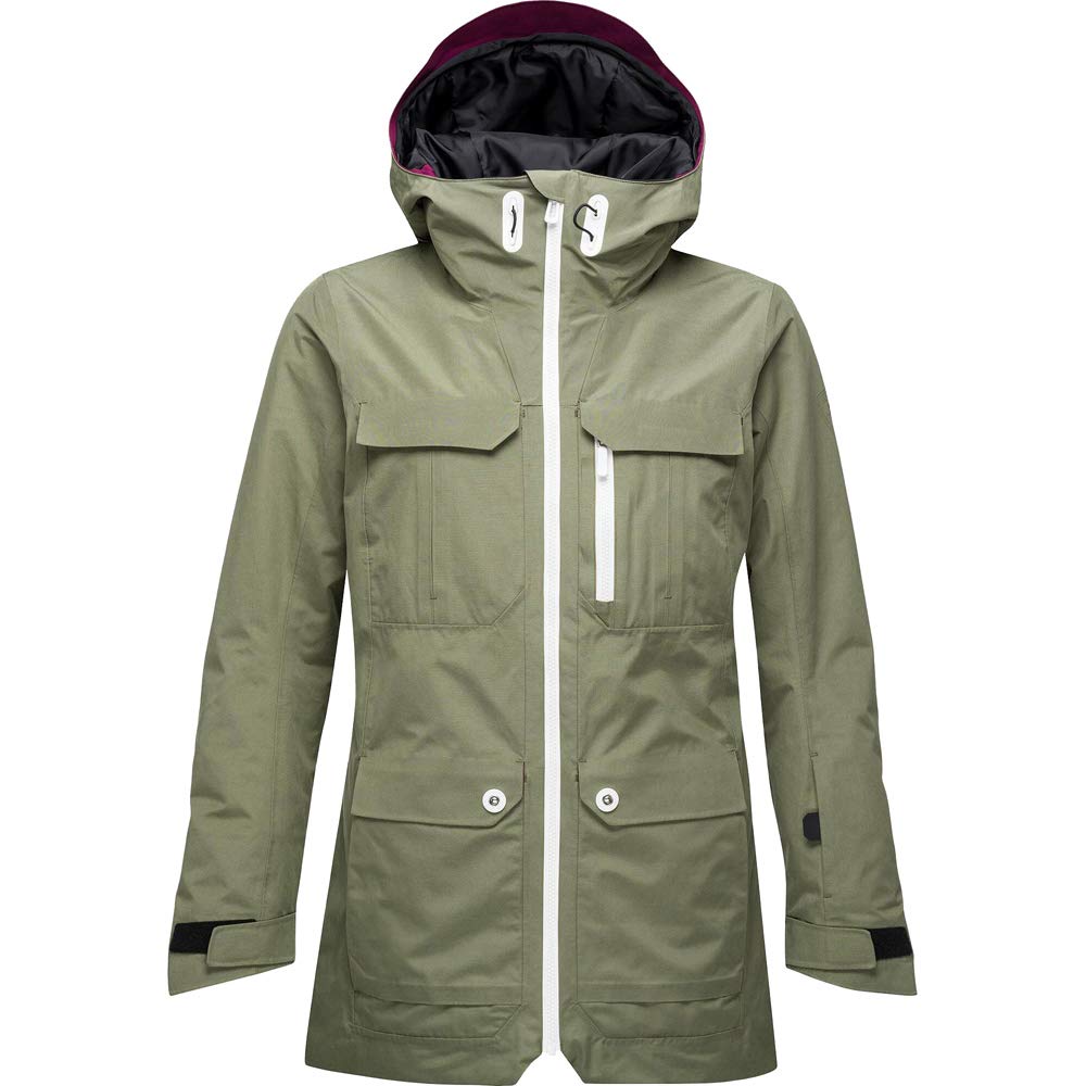 Rossignol Type PK Chaqueta De Esquí, Mujer, Armygreen, XL