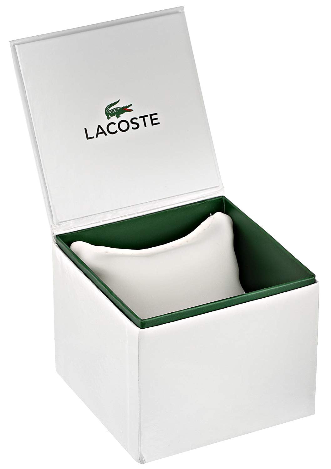 Lacoste Reloj Analógico de Cuarzo para Mujer Colección Victoria con Correa de Cuero Blanca - 2000822