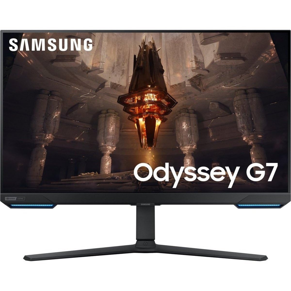 SAMSUNG LS32BG700EUXEN Monitor Odyssey G7 de 32'' (3840x2160, 144 Hz, 1 ms, DisplayHDR 400, Freesync Premium Pro, G-Sync, Negro