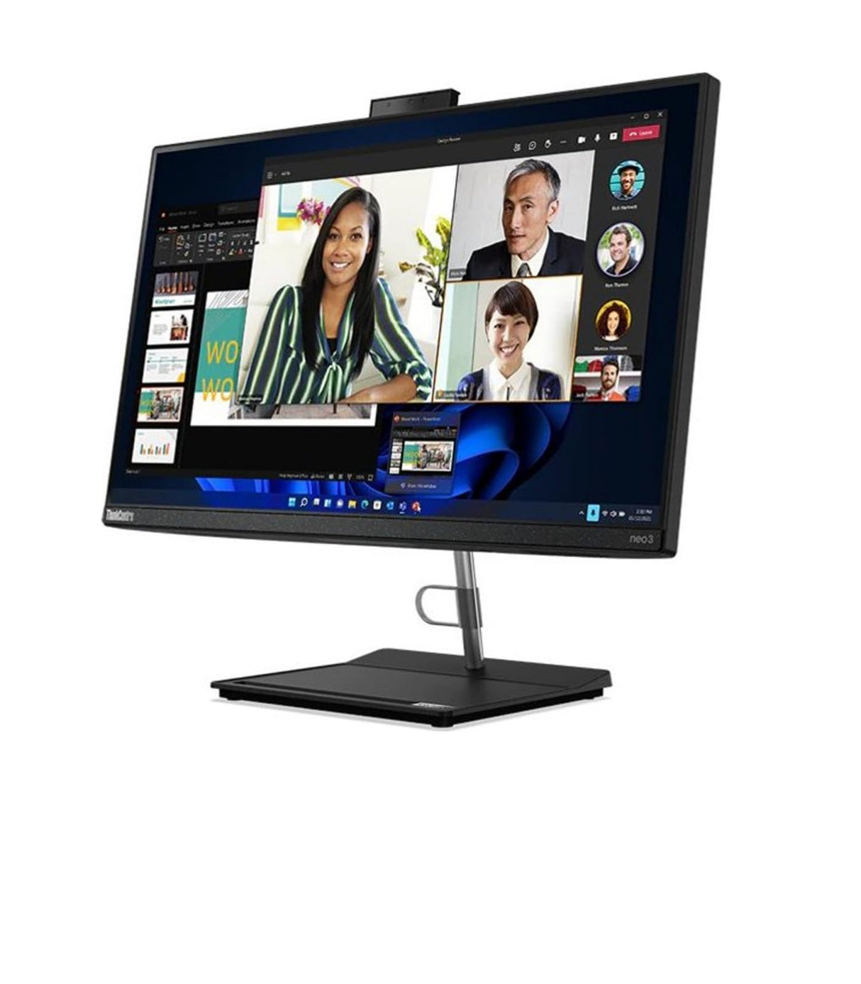 Lenovo ThinkCentre Neo 30a AiO 12K00013GE - 60,5cm (23,8") FHD-Display - i5-13420H, 8GB RAM, 256GB SSD, UHD Grafik,