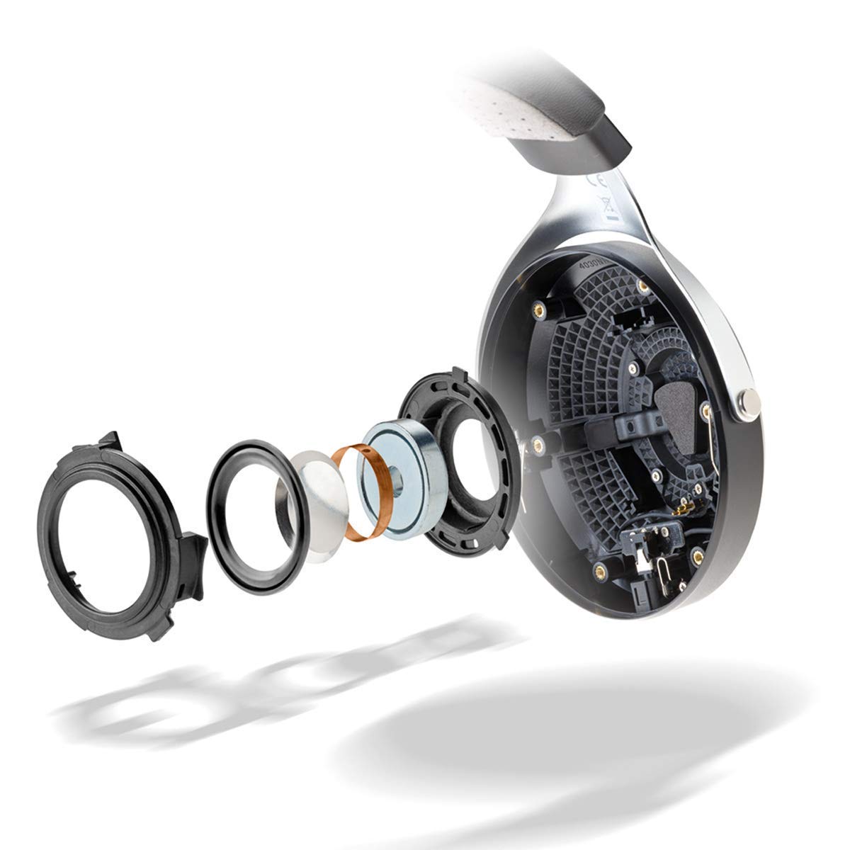 Focal ELEGIA Audiophile - Auriculares de Diadema con Cierre (Negro/Plateado)