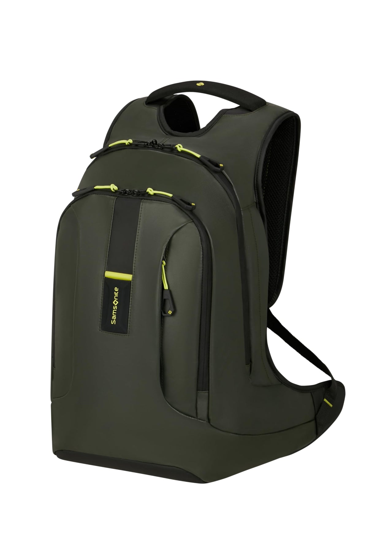 Samsonite Paradiver Light - Mochila portátil L+ 15.6 pulgadas, 48 cm, 24 L, Verde Selva