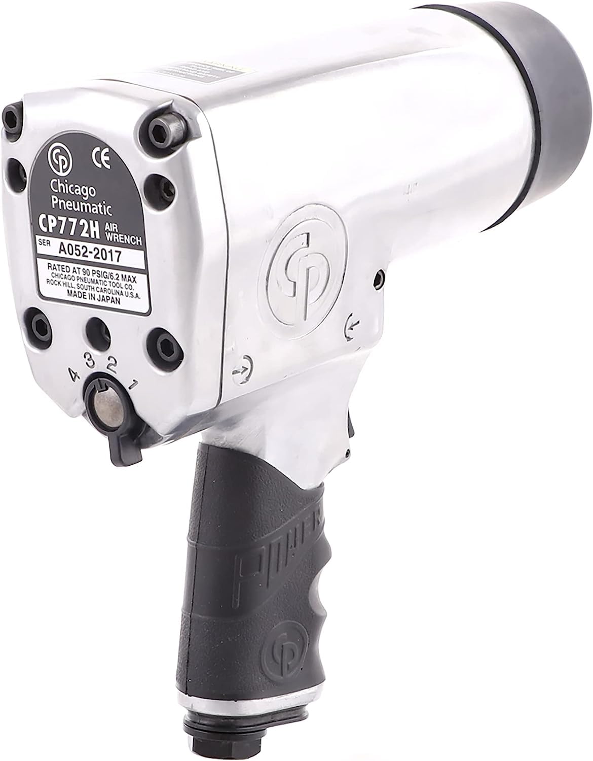Rodcraft Pneumatic Tools CP772H - Atornillador de impacto de aire comprimido, color cromado