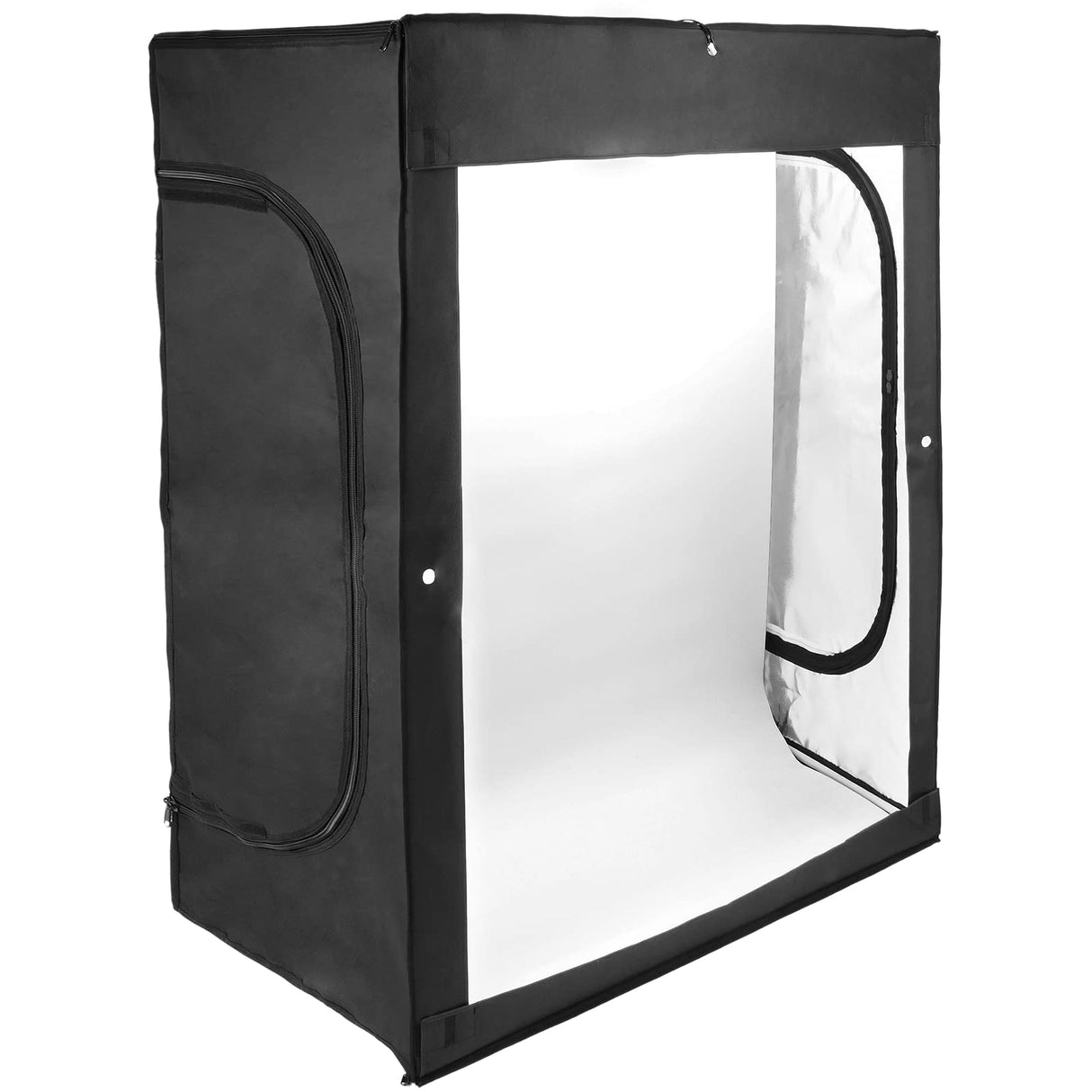 BeMatik - Estudio de fotografía portátil Caja de luz de 120x100x200cm 200W