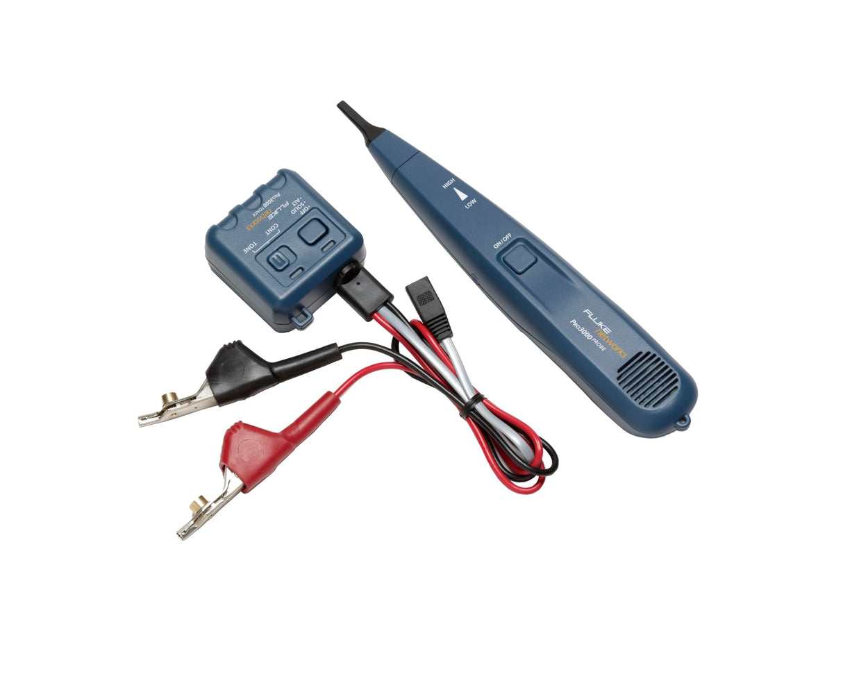 Fluke Pro3000 Azul - Probador de cable de red (9 V, -20 - 60 °C, -40 - 70 °C)