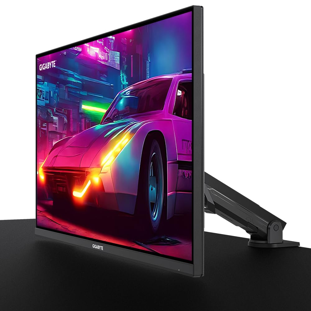 Gigabyte M32U 31.5" Monitor de Juego 4K UHD Edición Brazo - 3840 x 2160, 144Hz, 1ms, 350 CD/m², FreeSync Premium Pro, Display HDR400, HDMI 2.1, Displayport 1.4