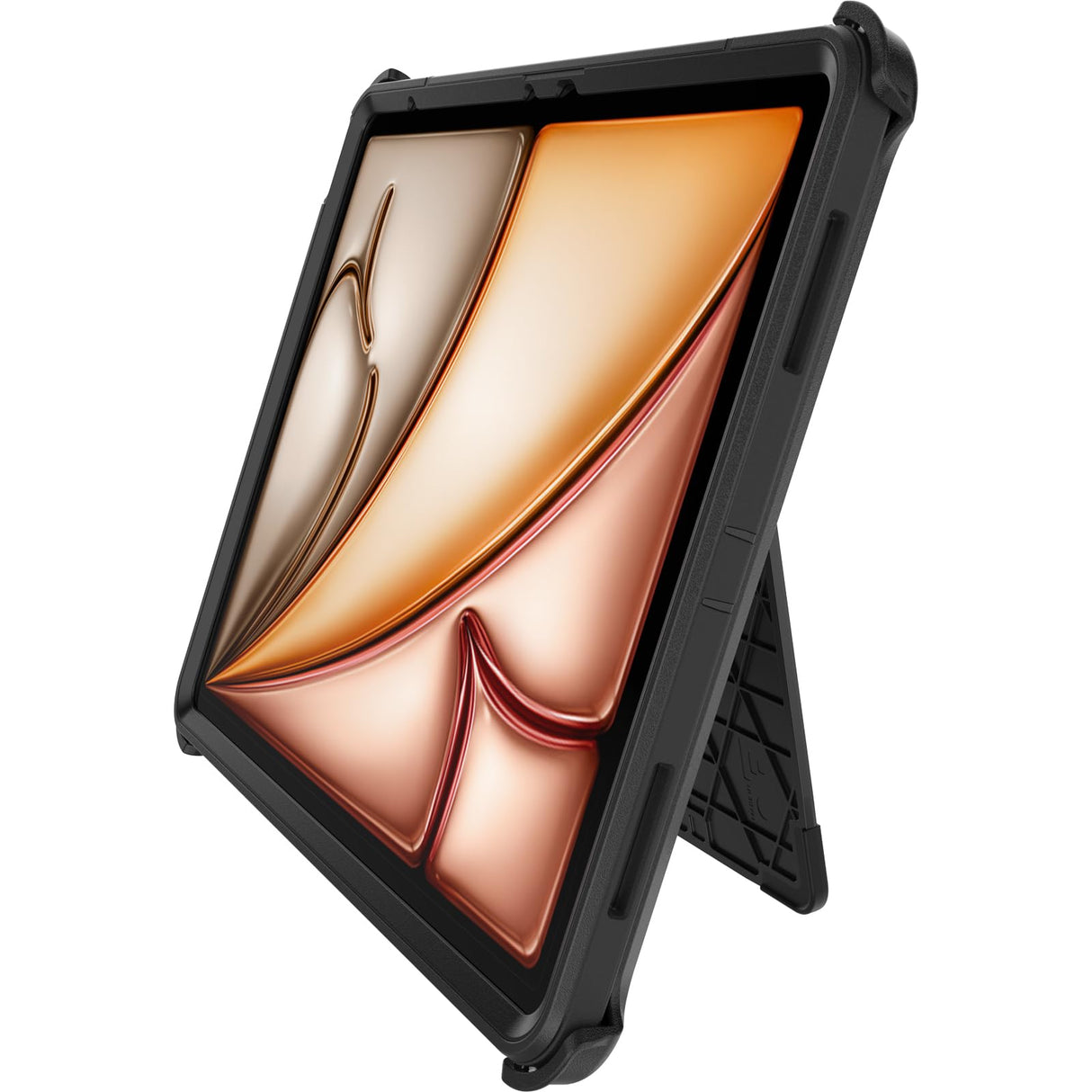 OtterBox Defender Funda para iPad Air 13 Pulgadas (2024 M2, 2025 M3), A Prueba de caídas,Ultrarresistente con Protector de Pantalla Integrado,Testeada 2X Estándares Militares, Negro, Sin Caja Retail