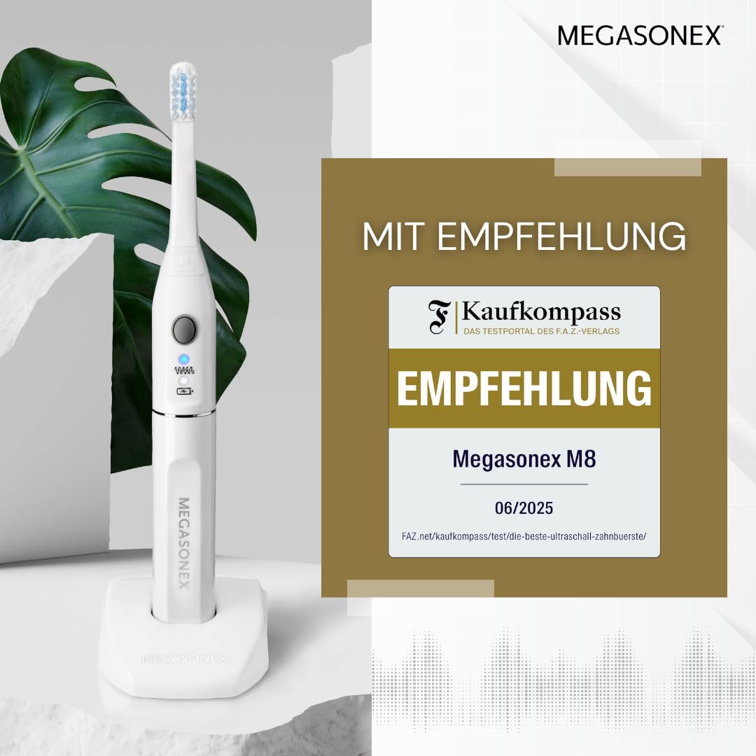 Megasonex M8 - Cepillo de dientes eléctrico