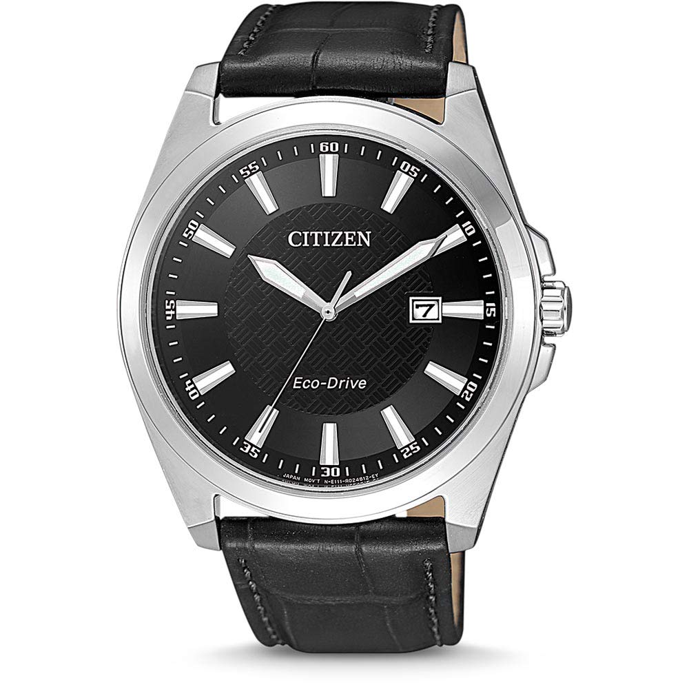 Citizen Eco-Drive Saphire para Hombre con Correa en Cuero BM7108-14E