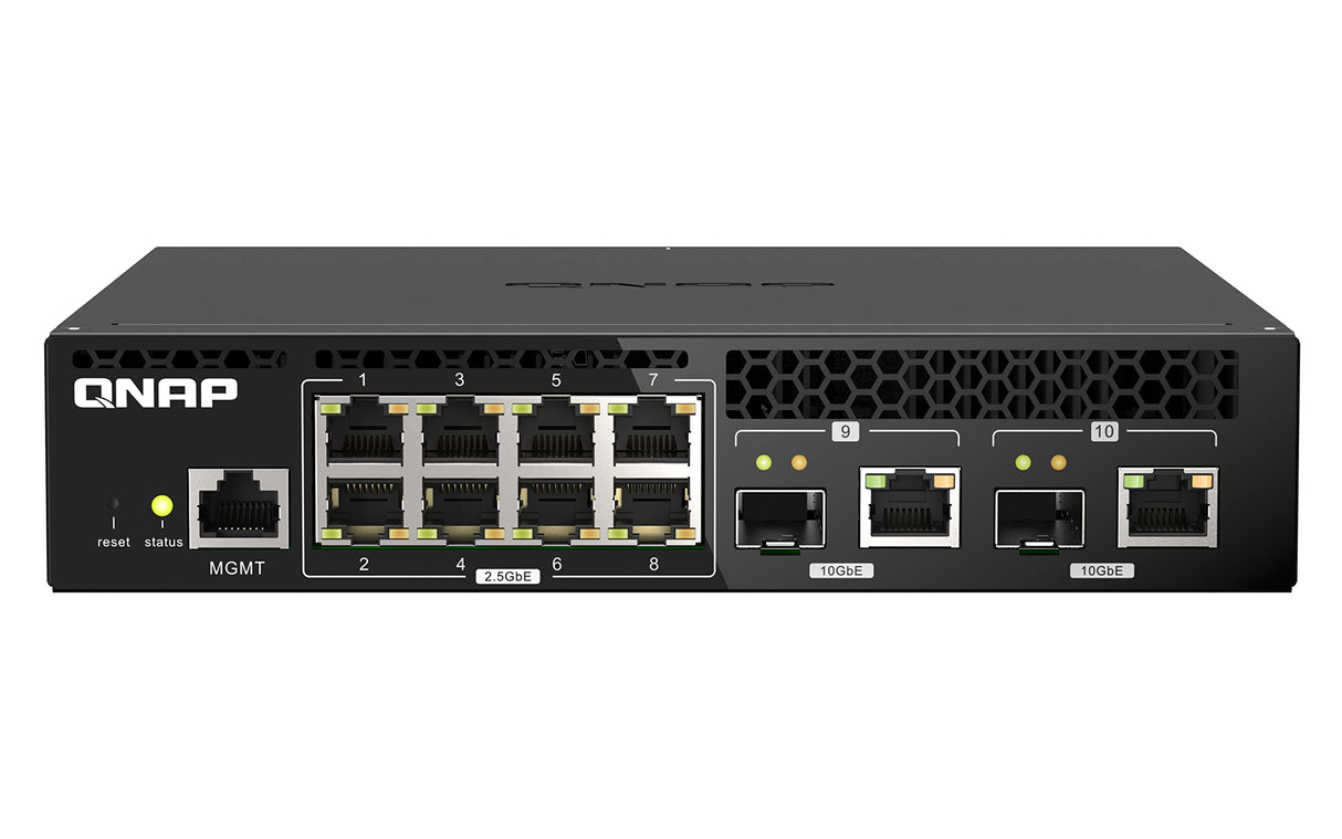 Qnap Systems QSW-M2108R-2C 8X2.5GBPS2X10GBPSPERP