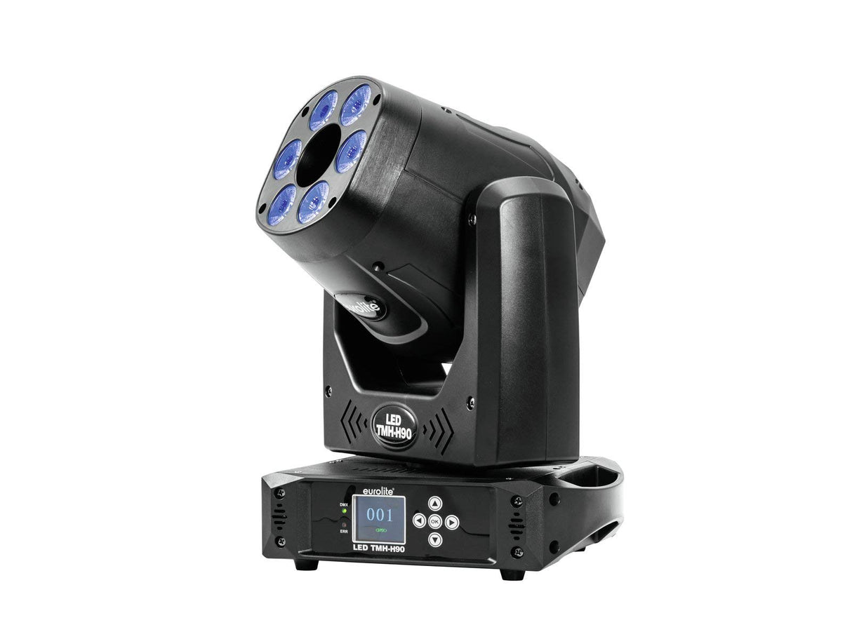 EUROLITE LED TMH-H90 Hybrid Moving-Head Spot/Wash COB (51786077) marca Eurolite