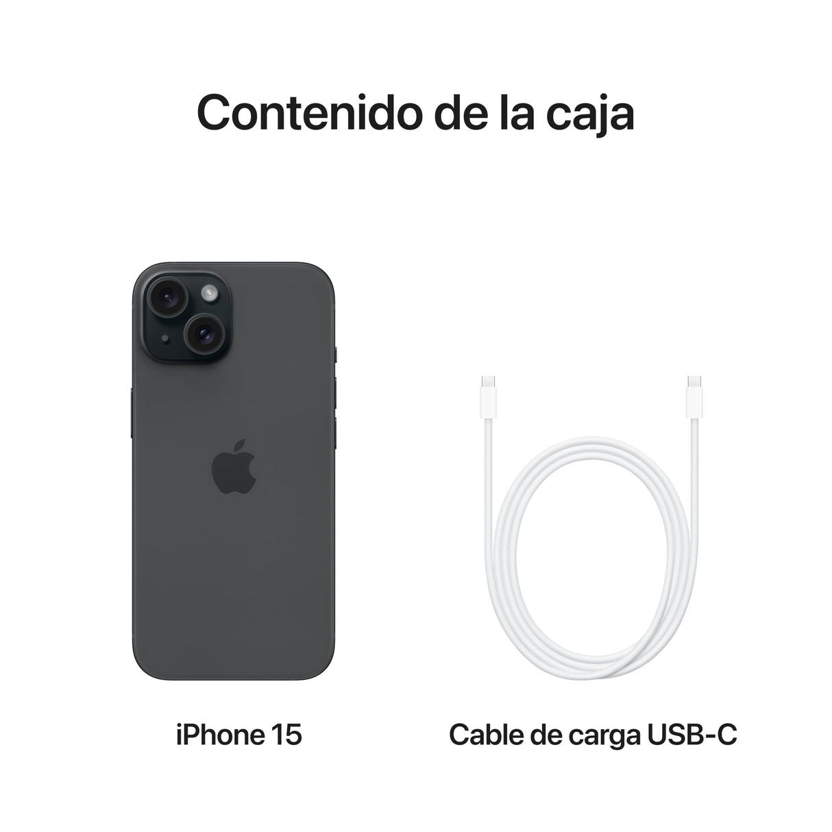 Apple iPhone 15 (512 GB) - Negro