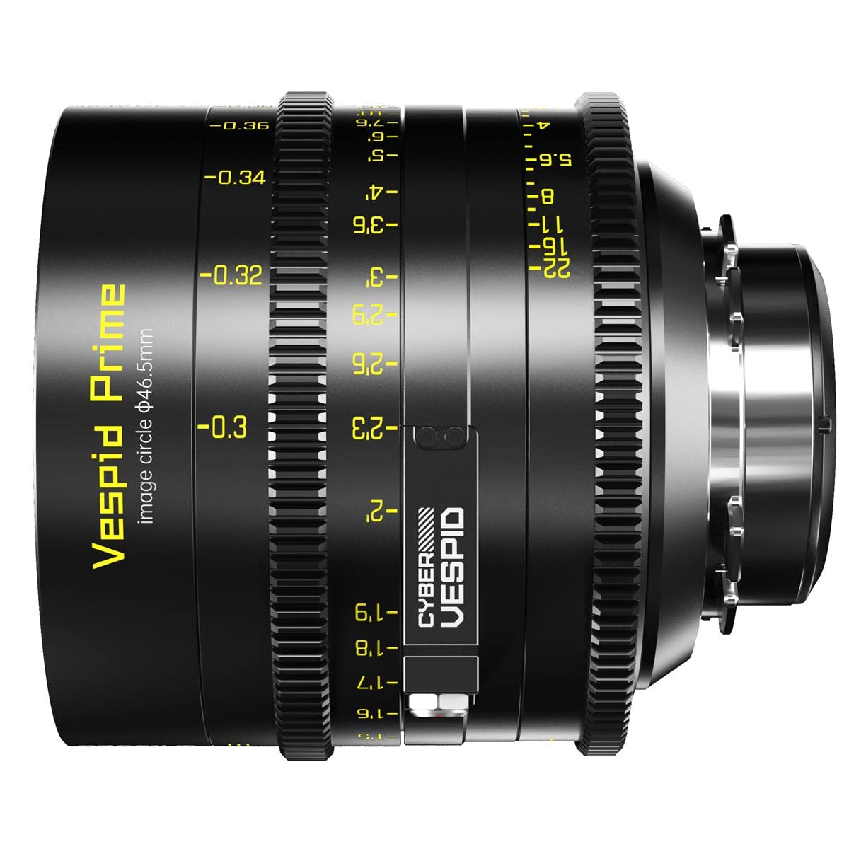 DZOFILM Cine Lens Vespid Cyber 35 T2.1 for PL/EF Mount with Data Interface (VV/FF)