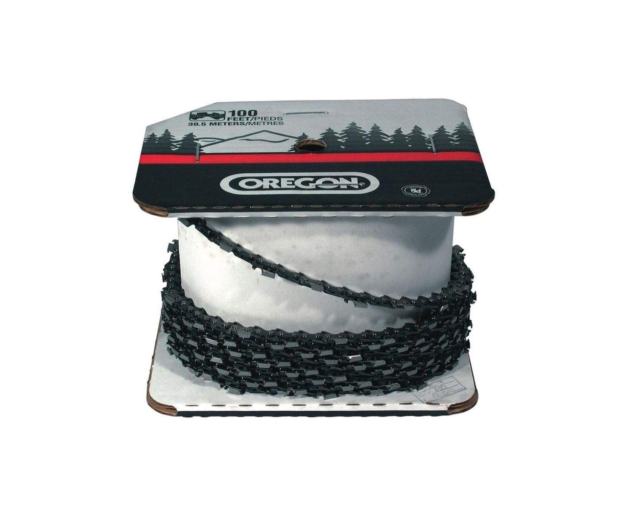 OREGON Carrete de cadena de motosierra de cincel completo 75LPX 3/8" .063 (100 pies)