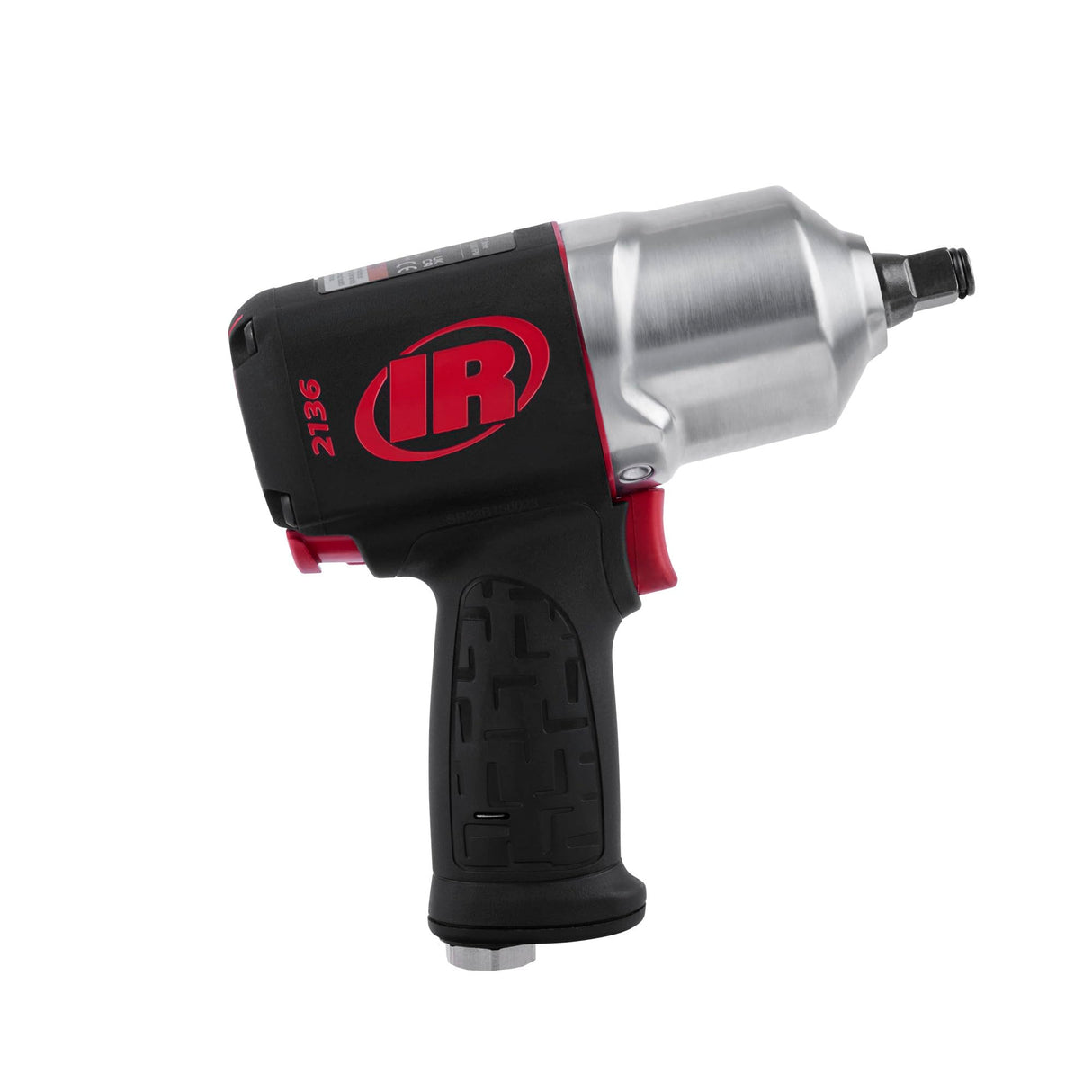 Ingersoll-Rand 2136QXPA Llave de Impacto Neumática 1/2", Silenciosa, 1500 Nm, Retenedor de Anillo de Fricción, Pistola
