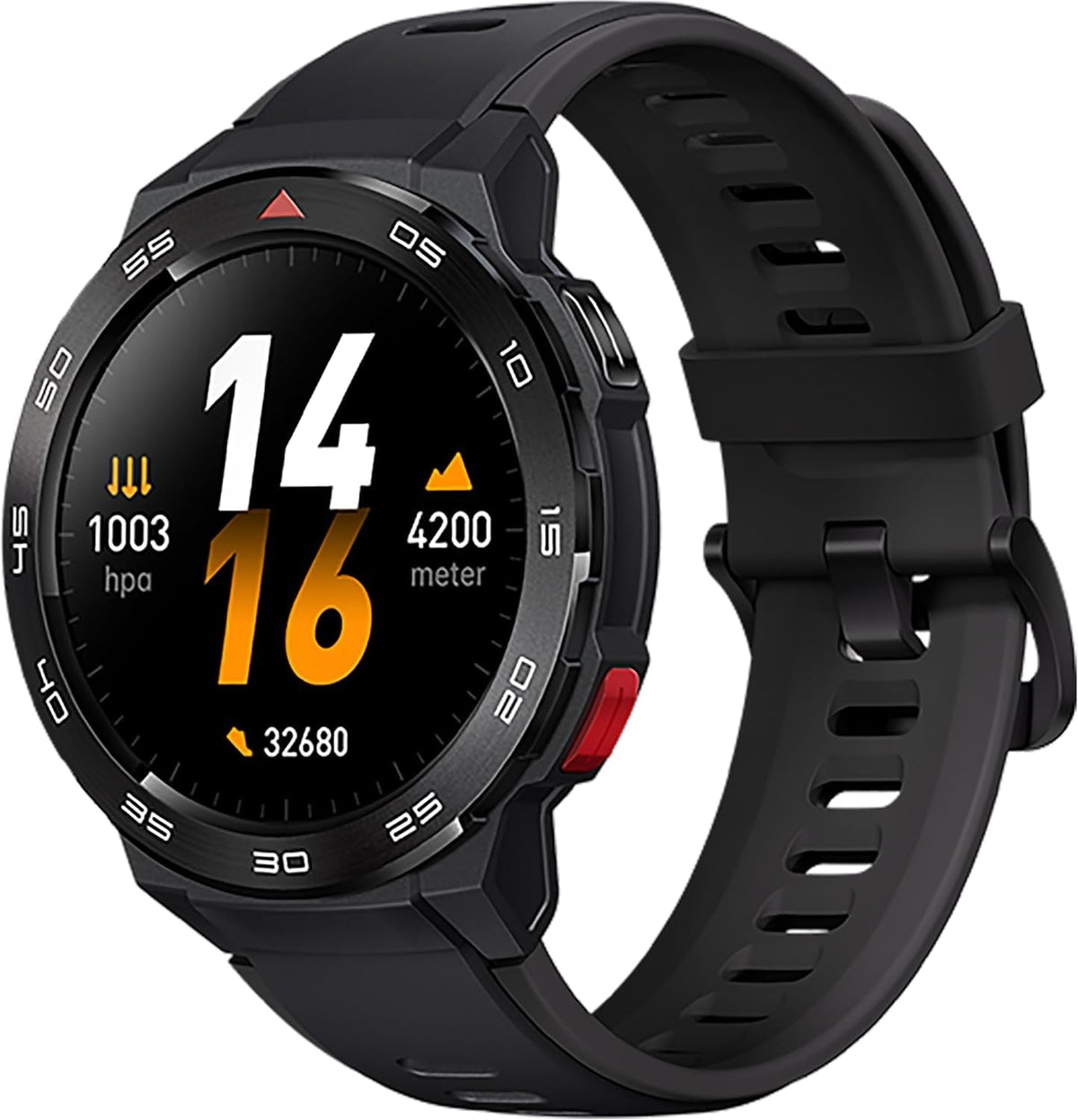 Mibro Reloj inteligente GS Pro (negro) - Pantalla Amoled de 1.4 pulgadas, llamadas Bluetooth, duración de la batería de 20 días, impermeable 5 ATM, posicionamiento GPS, 105 modos deportivos, monitoreo