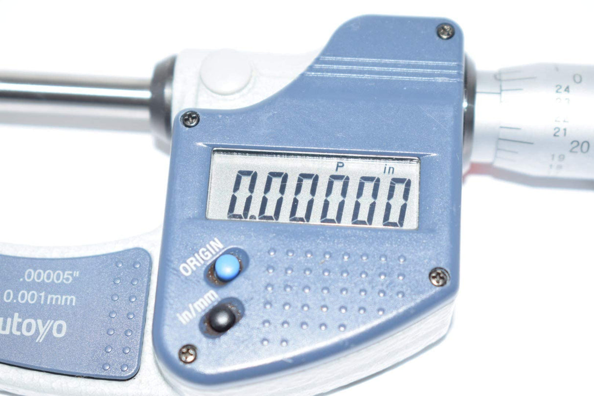 Mitutoyo 293 – 831 – 30 Digimatic micrometre, 0 mm-25 mm/0 "-1"