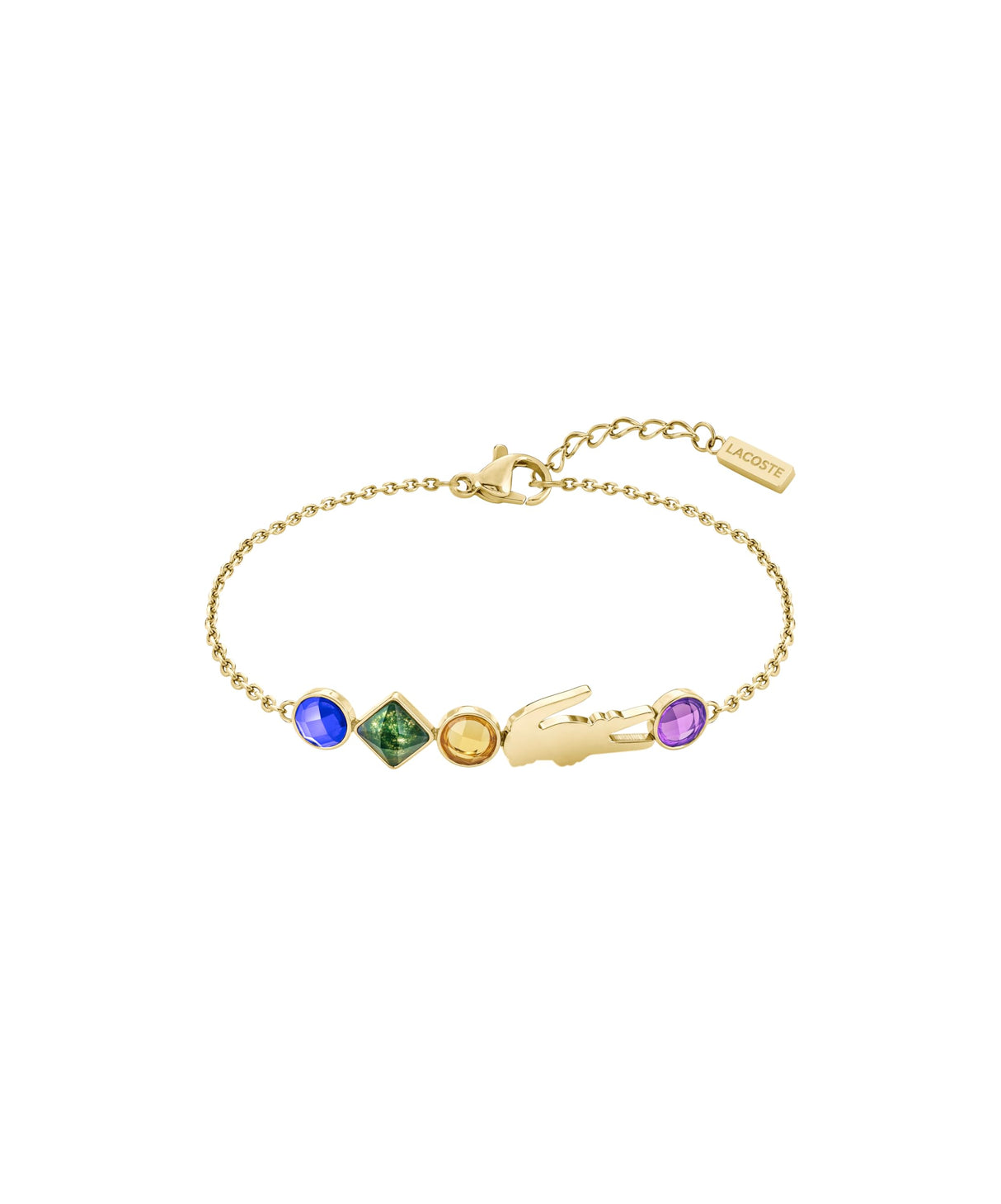Lacoste Pulsera de Cadena para Mujer Colección DEVA en Oro Amarillo - 2040361