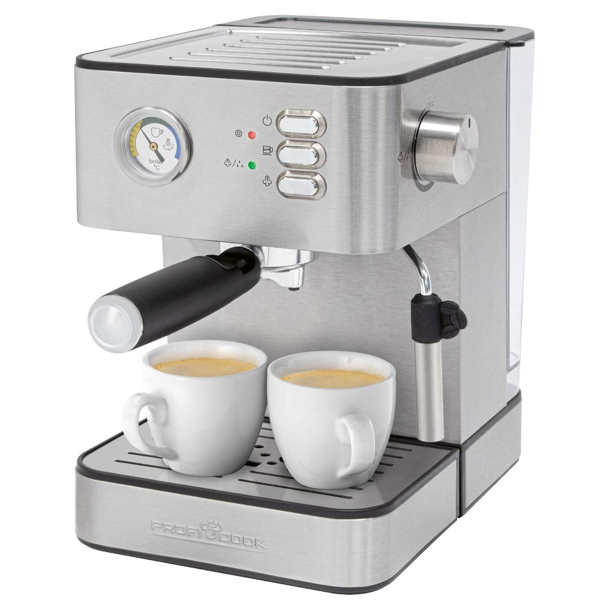 Profi Cook WAVE - Prof Espressomaschine PC-ES 1209 inox sr