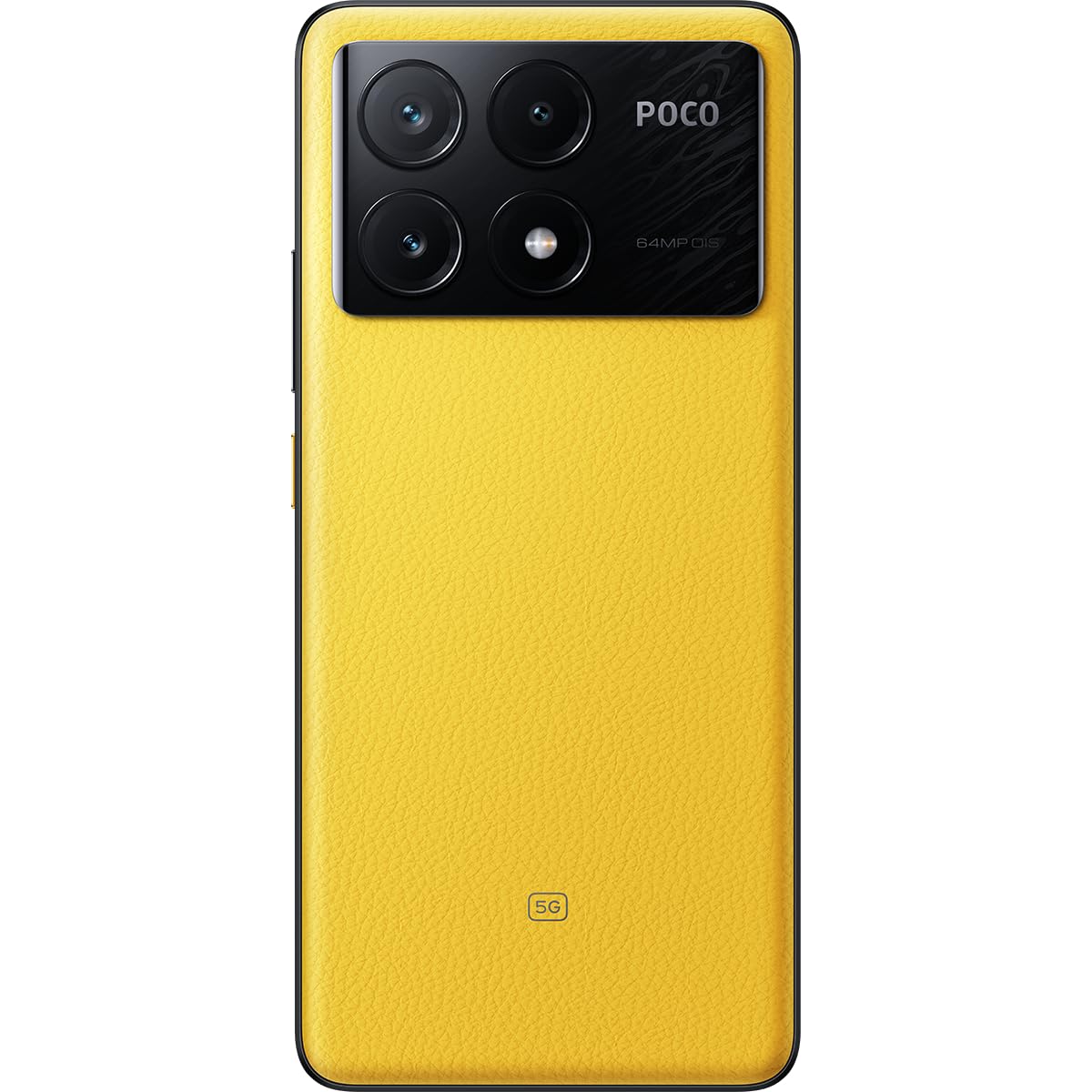Poco X6 Pro - Smartphone de 12+512GB, Pantalla AMOLED de 6.67” 120Hz 1.5K, MediaTek Dimensity 8300-Ultra, Triple cámara de hasta 64MP, 5000mAh, Amarillo (Versión ES)
