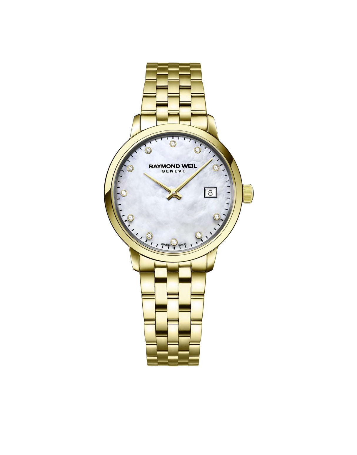 RAYMOND WEIL Reloj Analógico para Mujeres de Automático con Correa en Acero Inoxidable 5985-P-97081
