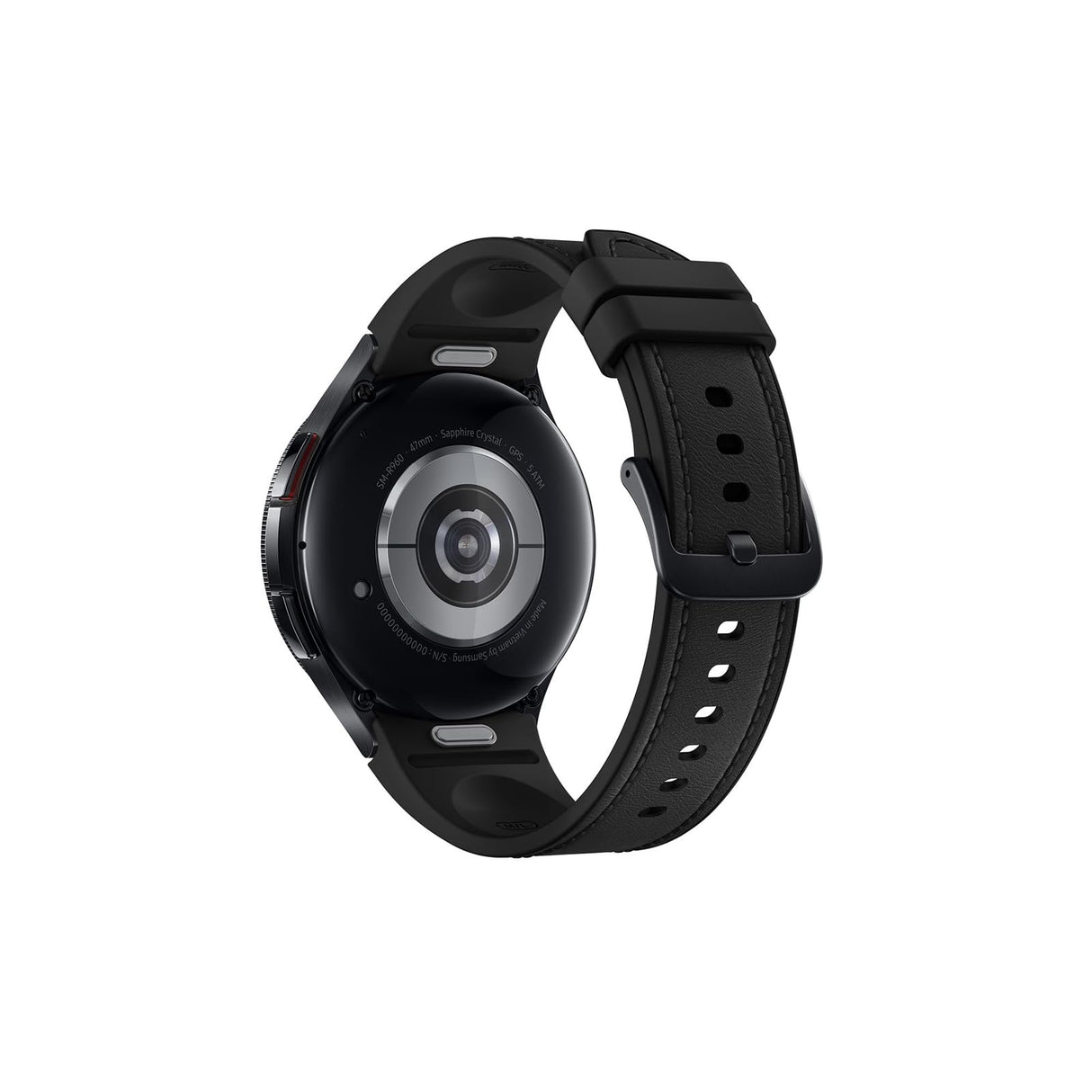 Samsung Galaxy Watch6 Classic 4G LTE, 47 mm + Correa de recambio - Smartwatch, Control de Salud, Seguimiento Deportivo, Batería de Carga Rápida, Negro (Versión Española)